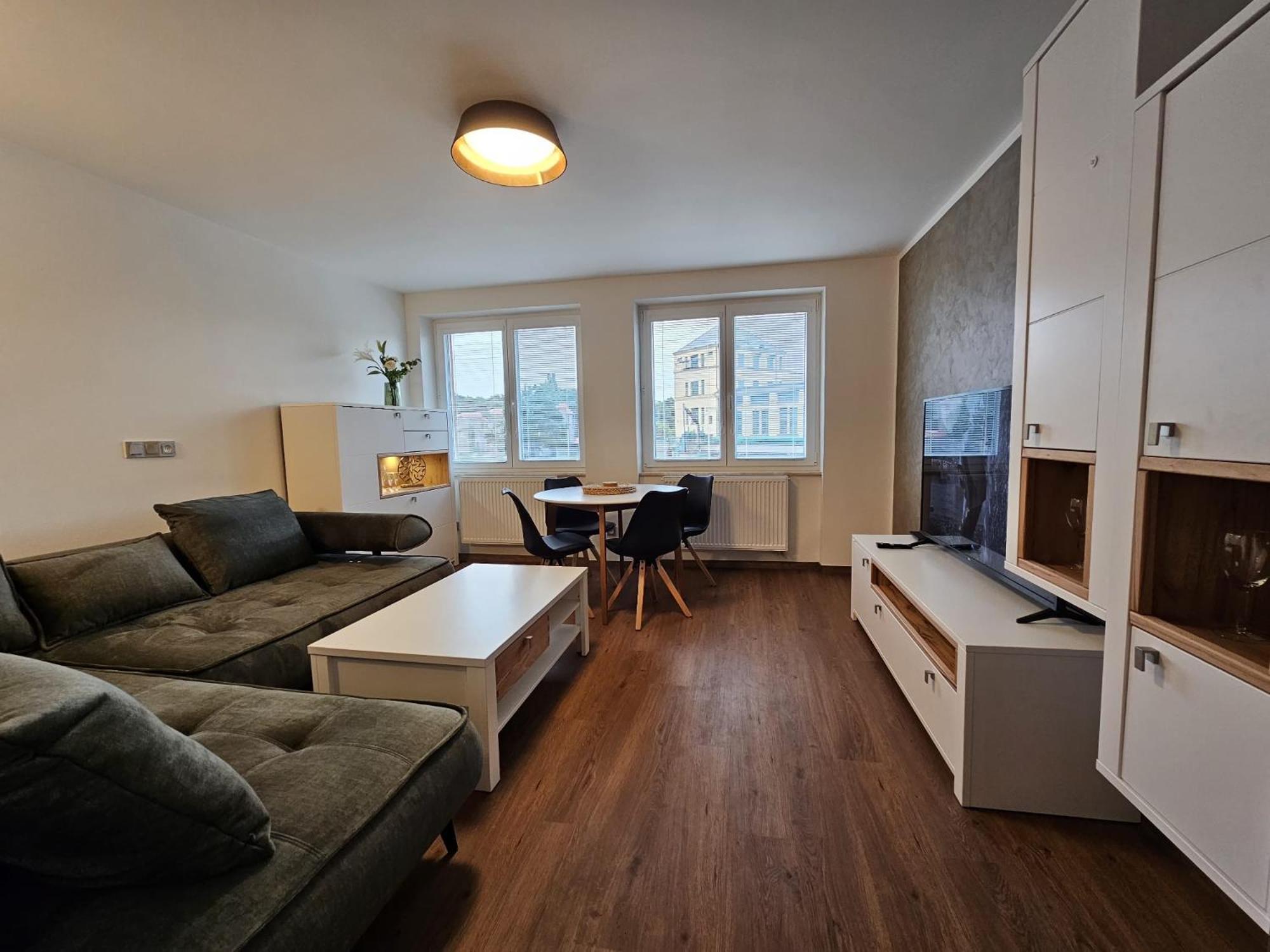 Apartman U Labe Nymburk Bagian luar foto